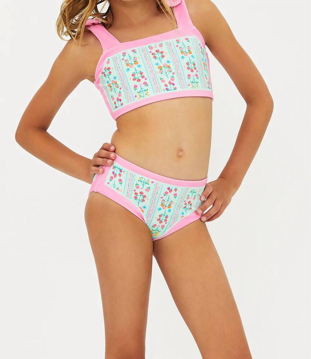 NEW BEACH RIOT girls stella jane set in fruit blooms